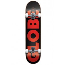 TABLA SKATE COMPLETA GLOBE GO FUBAR 7.75 NEGRA ROJA 